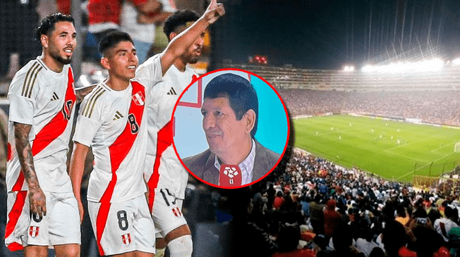 Agustín Lozano confirmó que el Perú vs. Paraguay se jugará en el Monumental.