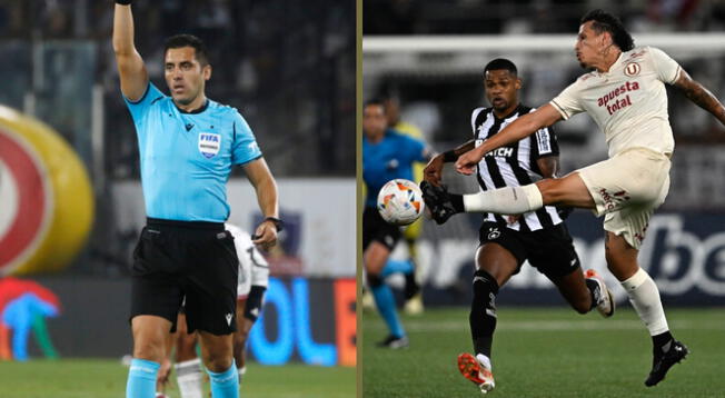 Universitario será arbitrado por juez chileno ante Botafogo.