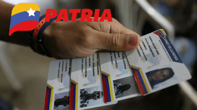 Sistema Patria: revisa cómo se escanea el Carne de la Patria