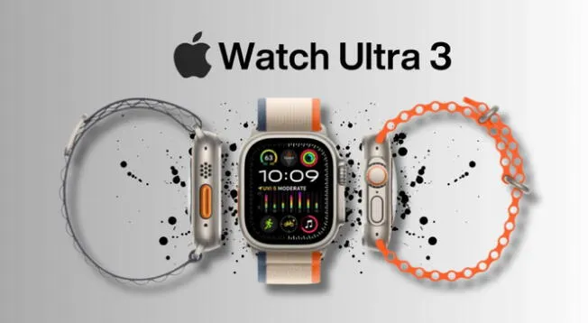 Conoce todas las novedades que tendrá el modelo de Apple Watch Ultra 3.