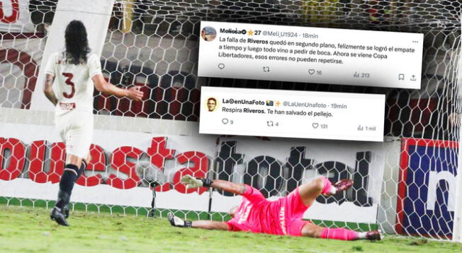 Hinchas criticaron a William Riveros tras el clásico