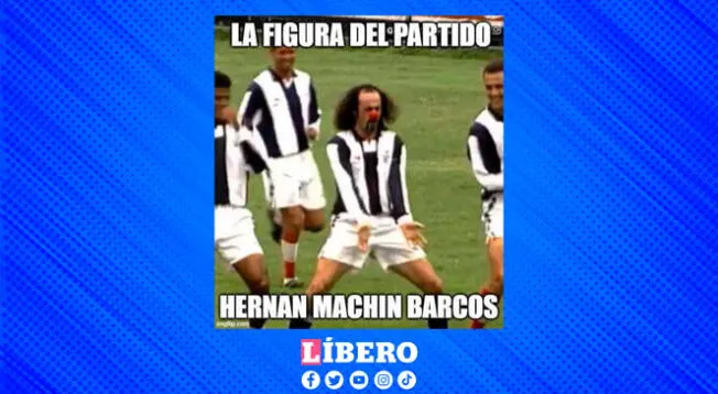 Hernán Barcos protagonizó los memes por anotar nuevamente con Alianza.