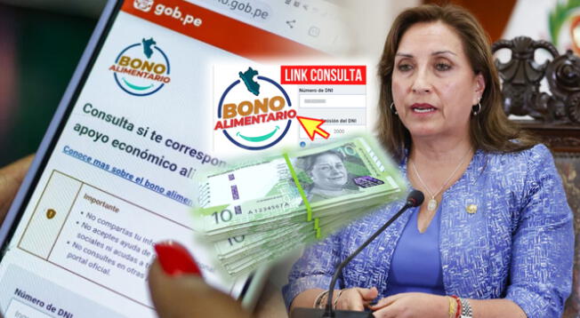 CONSULTA AQUÍ si el LINK del Bono Alimentario 2024 está ACTIVO en Perú.