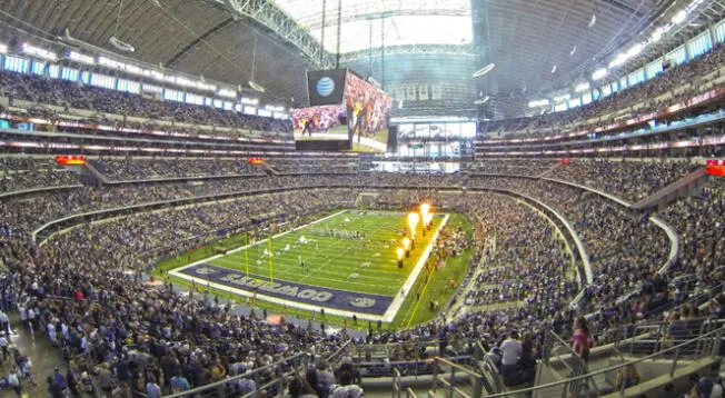 AT&T Stadium, estadio donde juegan los Dallas Cowboys de la NFL