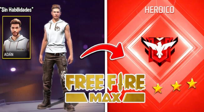 Conoce tres formas de subir de nivel a 'Heroico' en Free Fire sin mucho esfuerzo.
