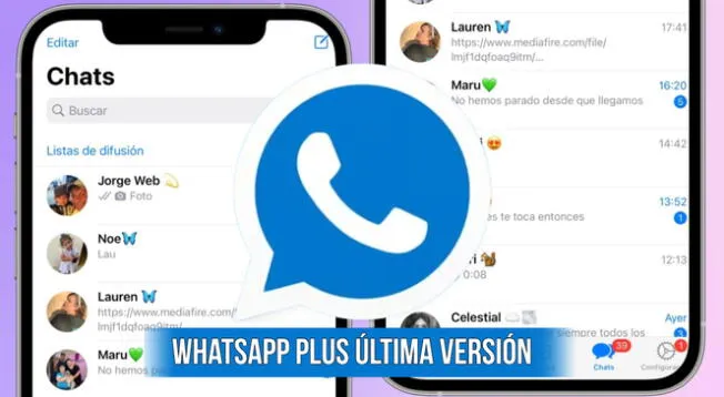 Consigue la última versión de WhatsApp Plus para descargar gratis en Android.