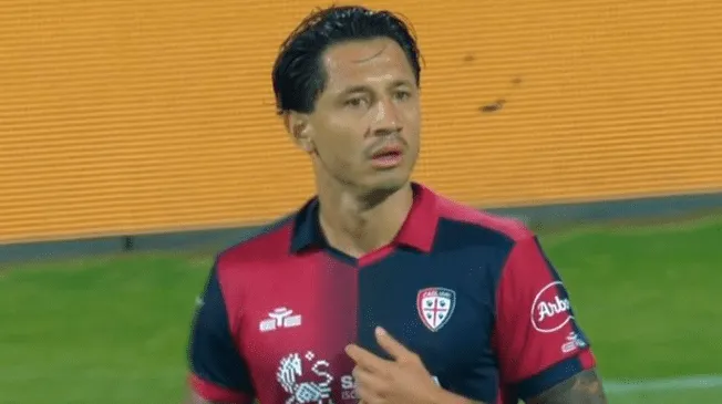 Lapadula no pudo celebrar sus dos goles que anotó con Cagliari tras ser llamado por Perú.