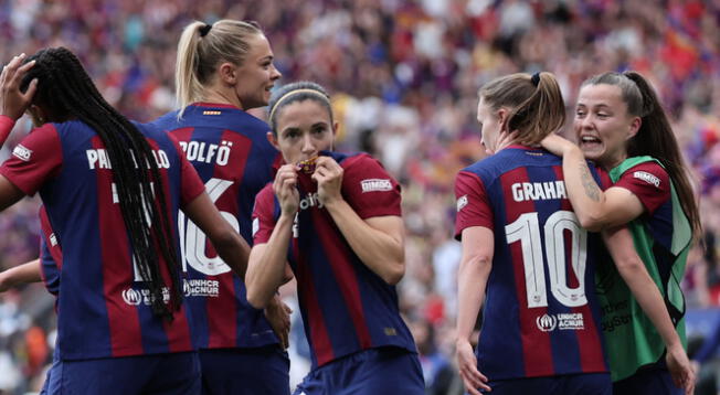 Barcelona es campeón de la Champions Femenina.