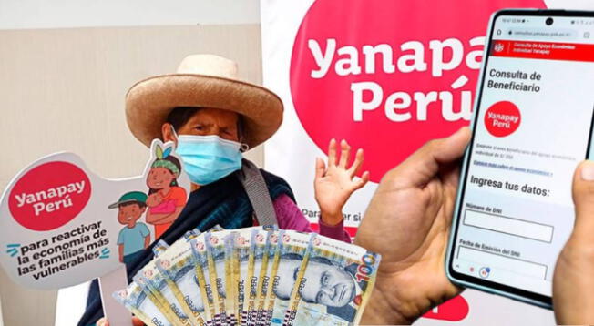 Bono Yanapay Perú: revisa si accedes HOY al subsidio económico