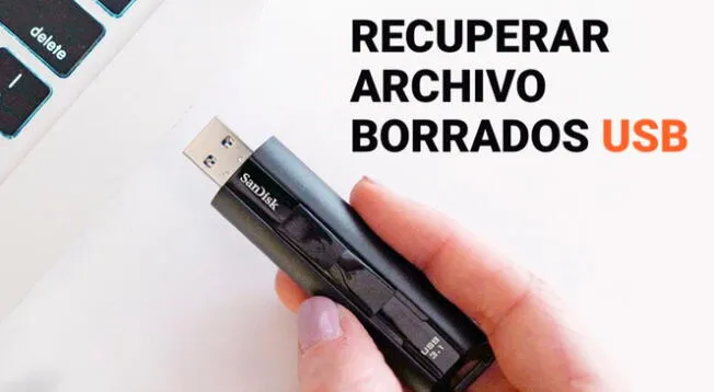 Así podrás recuperar un archivo borrado de tu USB con un programa GRATUITO.