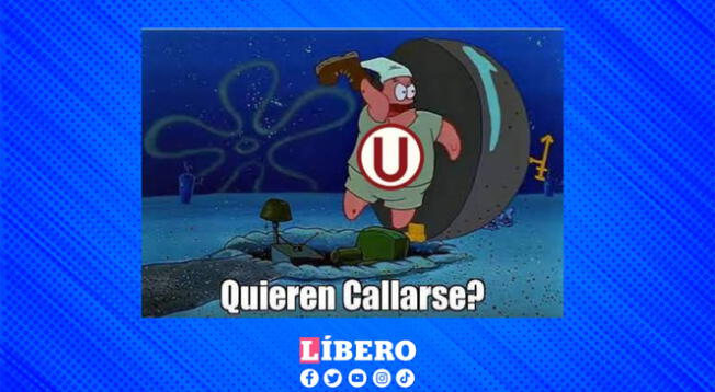 Las burlas contra Universitario estuvieron a la orden del día, este es un meme que refleja lo que vive el hincha merengue.