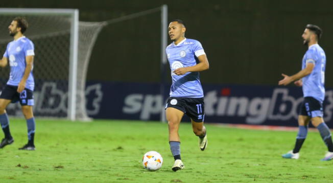 Bryan Reyna presente en la victoria 2-1 sobre Internacional en Brasil