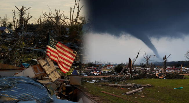 Los tornados en Estados Unidos, anualmente, causan millones de dólares en pérdidas materiales, sin contar las vidas que se lleva, pese a las protocolos de seguridad establecidos por el gigante norteamericano.