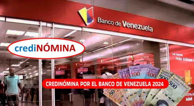 Para acceder al Credinómina del Banco de Venezuela deben tener una cuenta.