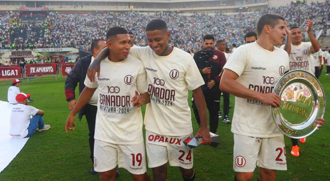 Universitario salió ganador del Torneo Apertura