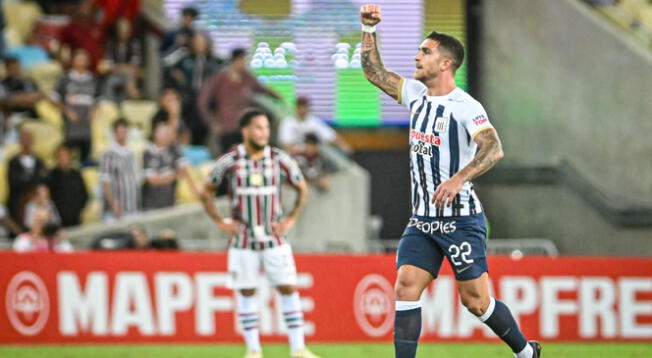 Adrián Arregui regitra dos goles en la temporada: 1 en Liga 1 y 1 en Copa Libertadores.