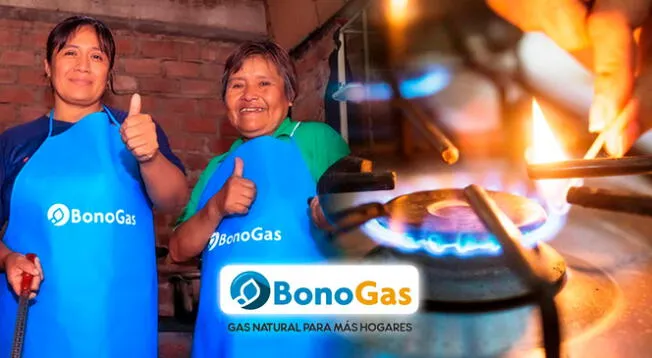 El programa BonoGas asegura la instalación del gas natural hasta de manera gratuita en diversos distritos del país.