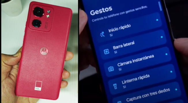 Conoce las funciones secretas de Motorola que se activan por gestos en tu smartphone.