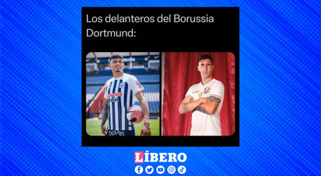 Jugadores de clubes peruanos fueron virales por ser señalados como delanteros del Borussia Dortmund. Jugadores de clubes peruanos fueron virales por ser señalados como delanteros del Borussia Dortmund.