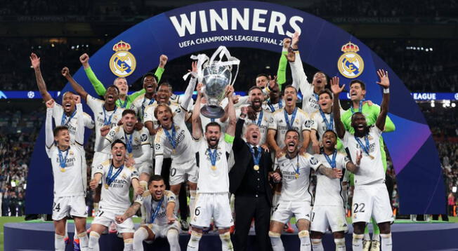 Real Madrid es el máximo campeón de la Champions League