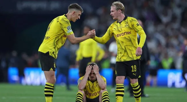 Borussia Dortmund no pudo conquistar su segunda Champions League tras perder en la final contra Madrid