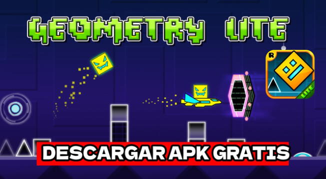 Descarga GRATIS Geometry Dash Lite para tu smartphone Android.