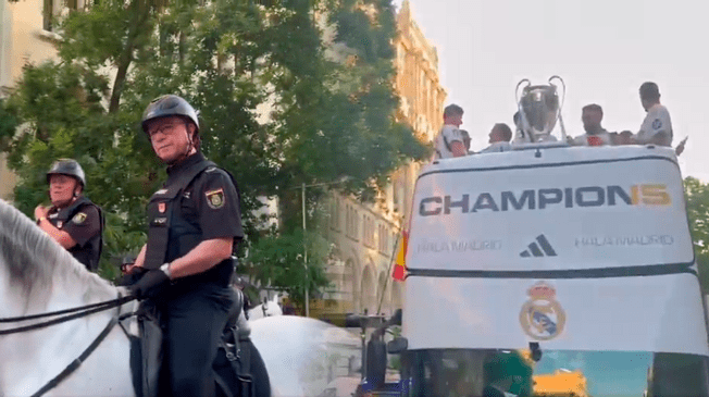 Real Madrid inició la celebraciones en España. Foto: Composición Líbero/Carrusel Deportivo