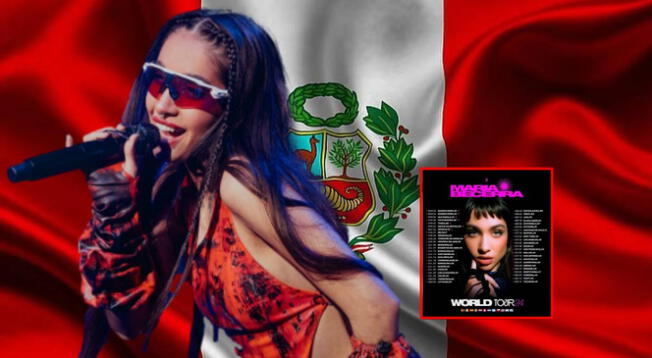 María Becerra confirma concierto en Lima Perú para este 2024
