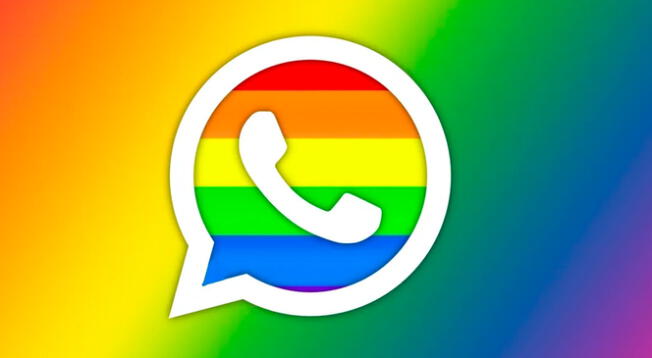 Revisa cómo activar el modo arcoiris en WhatsApp.