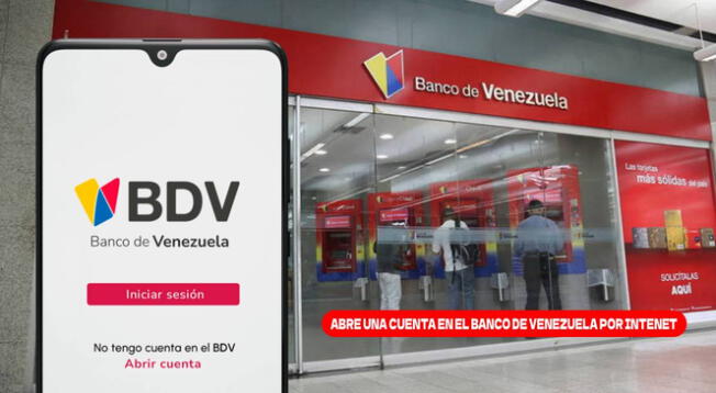 Conoce los pasos a seguir para abrir una cuenta en el Banco de Venezuela por Internet.