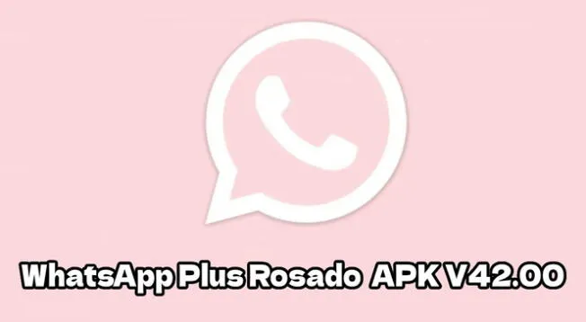 Descarga WhatsApp Plus Rosado APK V42.00 GRATIS para tu smartphone Android. Descarga WhatsApp Plus Rosado APK V42.00 GRATIS para tu smartphone Android.