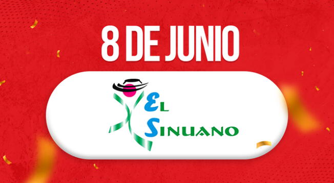 Sigue los resultados EN VIVO del sorteo Sinuano Día y Noche de este sábado 8 de junio.