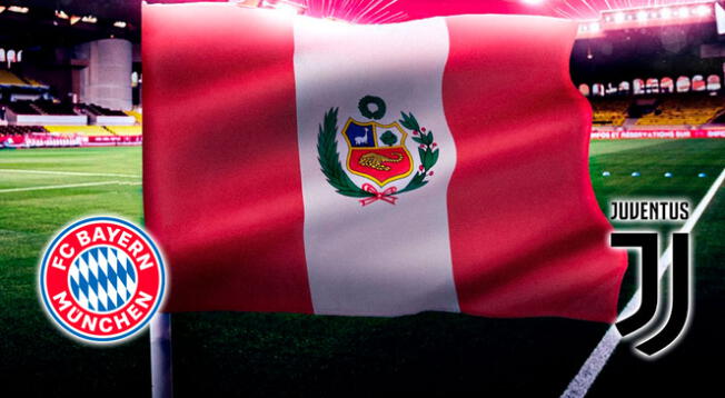 Clubes de Europa saludaron a Perú por el Día de la Bandera.