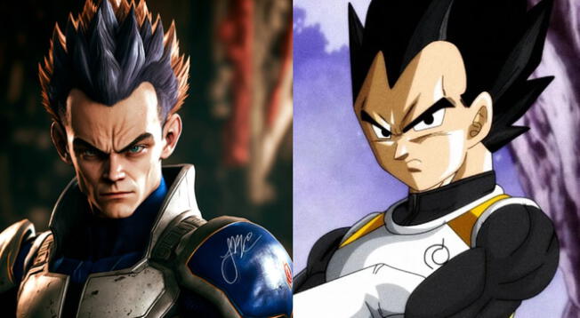 Una IA reveló cómo luciría Vegeta, el saiyajin de Dragon Ball Super, si fuer una persona de carne y hueso.