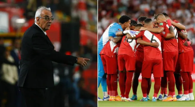 Jorge Fossati, técnico de la selección peruana