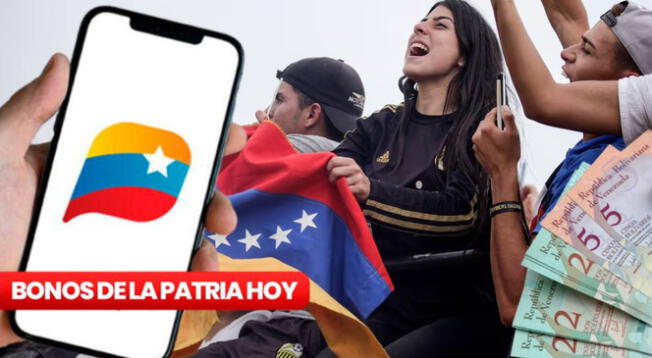 Bonos Patria activos de HOY: revisa si accedes a los subsidios de esta semana