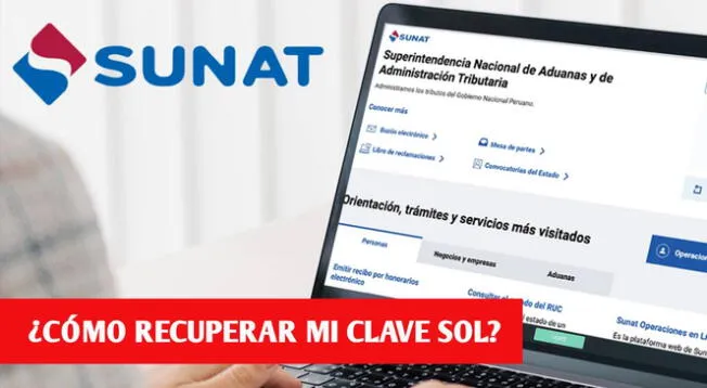 GUÍA para recuperar tu clave SOL de Sunat para realziar tus gestiones en línea.