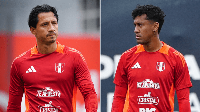 Lapadula y Tapia venían compartiendo entrenamientos en la Videna. Foto: Composición Líbero/La Bicolor