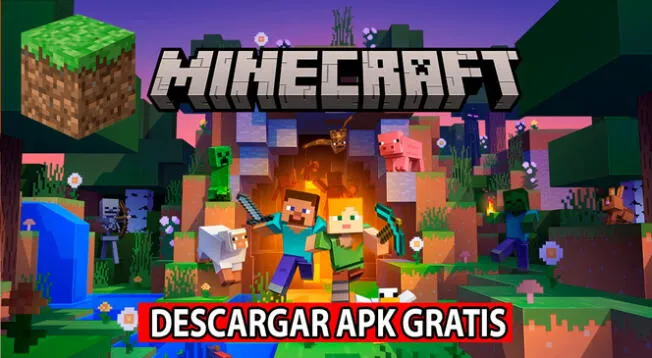 Descarga Minecraft V1.21 APK MOD para smartphone Android GRATIS.