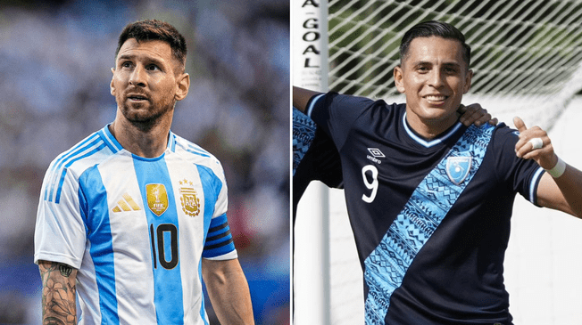 Argentina y Guatemala juegan en los Estados Unidos. Foto: Composición Líbero/Selección argentina/Selección guatemalteca