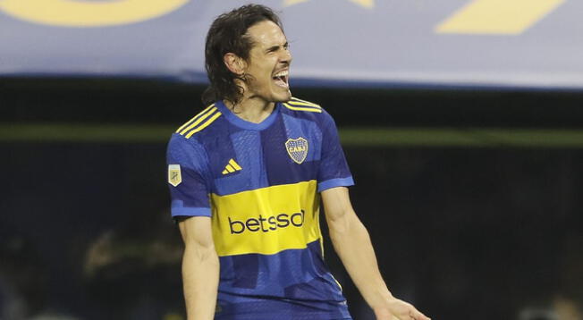 Boca Juniors ganó 1-0 a Vélez Sarsfield con solitario gol de Edinson Cavani