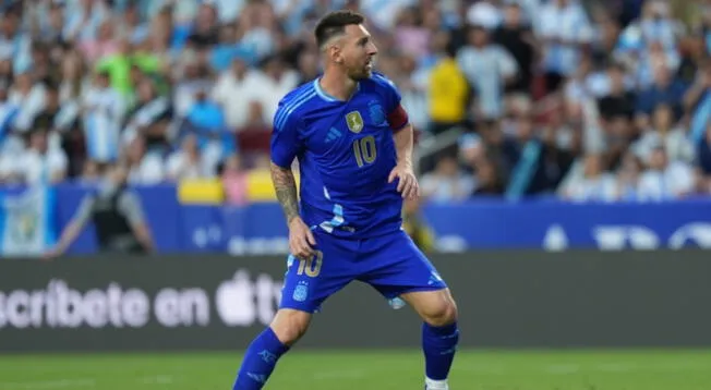 Lionel Messi fue la figura en el triunfo de Argentina ante Guatemala.