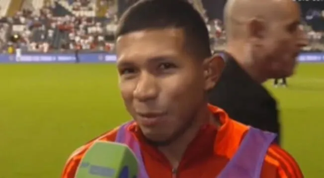 Edison Flores marcó un gol en el triunfo de Perú ante El Salvador.