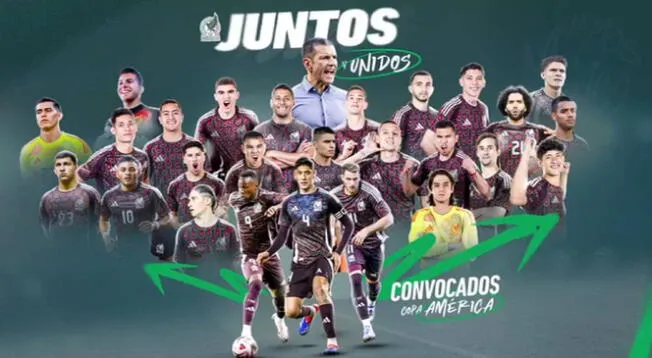 Convocatoria de la selección mexicana para la Copa América 2024