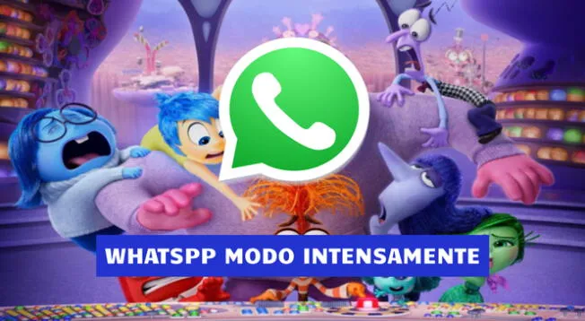 Todo el mundo no deja de hablar de IntensaMente 2. Ahora esta moda llegó a WhatsApp y aquí aprenderás cómo descargar este nuevo modo basado en la película de Pixar.