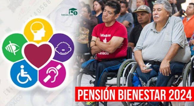 La pensión Bienestar se entrega también a los ciudadanos descapacitados.