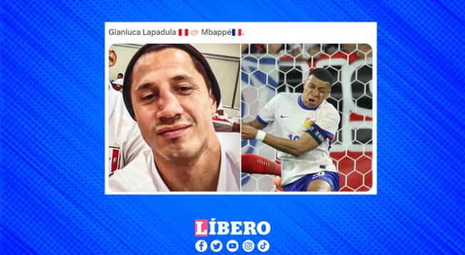 Mbappé será el nuevo Lapadula. Peruanos bromearon con la situación.