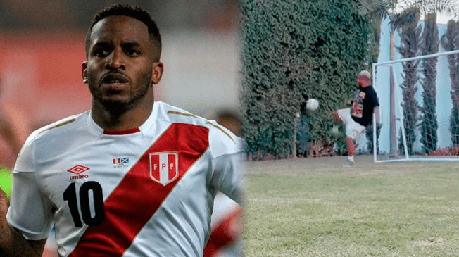 Farfán se lució en una posición diferente a la que jugaba como profesional.