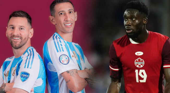 Alineaciones de Argentina y Canadá con miras al partido inaugural de Copa América 2024