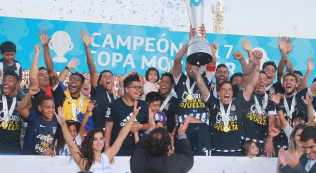 Alianza Lima salió campeón nacional en el 2017